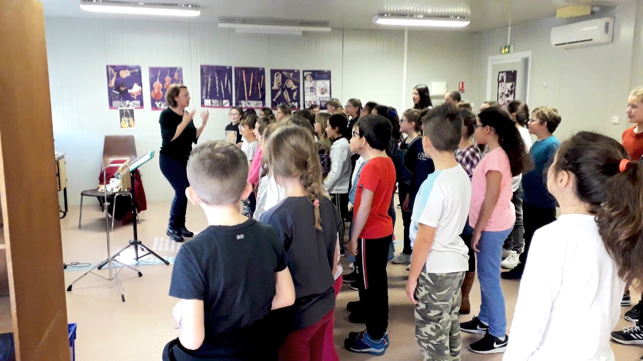 Une chorale pour les enfants