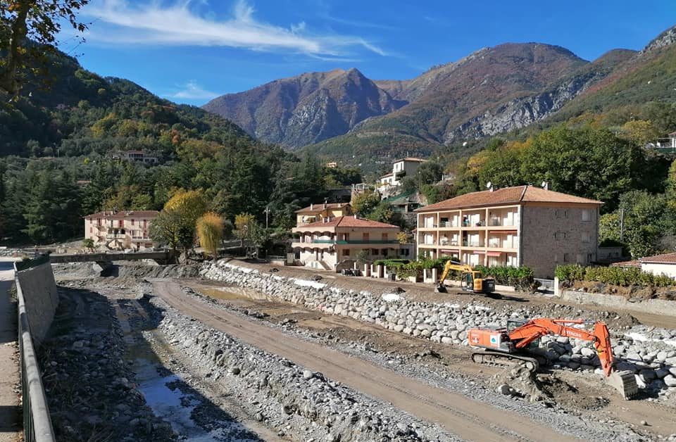 Baillargues aux côtés de Breil sur Roya, ville sinistrée par la tempête Alex