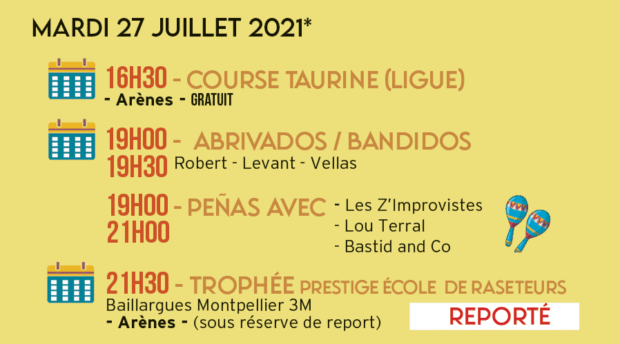  mardi 27 juillet fete été 202