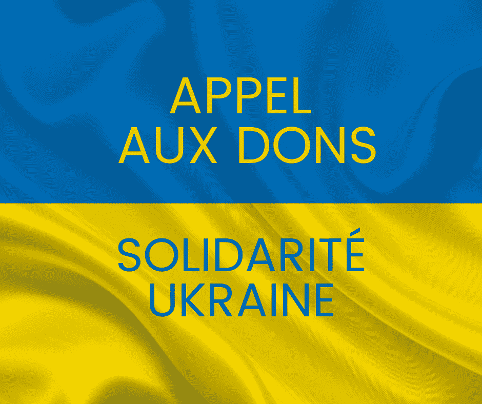 Appel aux dons pour le peuple ukrainien