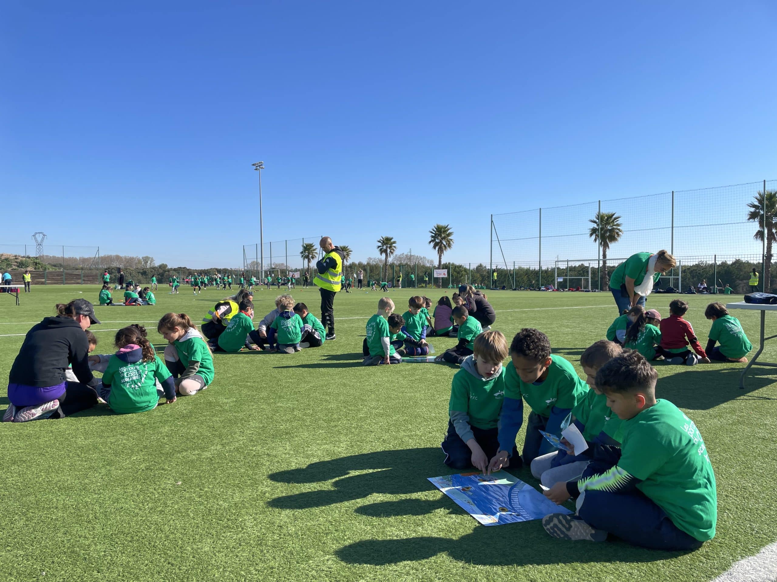 Parcours du cœur scolaires : une journée ensoleillée sous le signe du sport