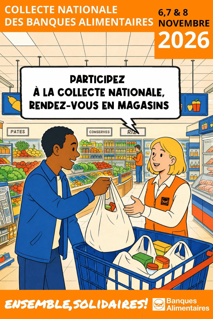 Banque alimentaire Affiche de la collecte